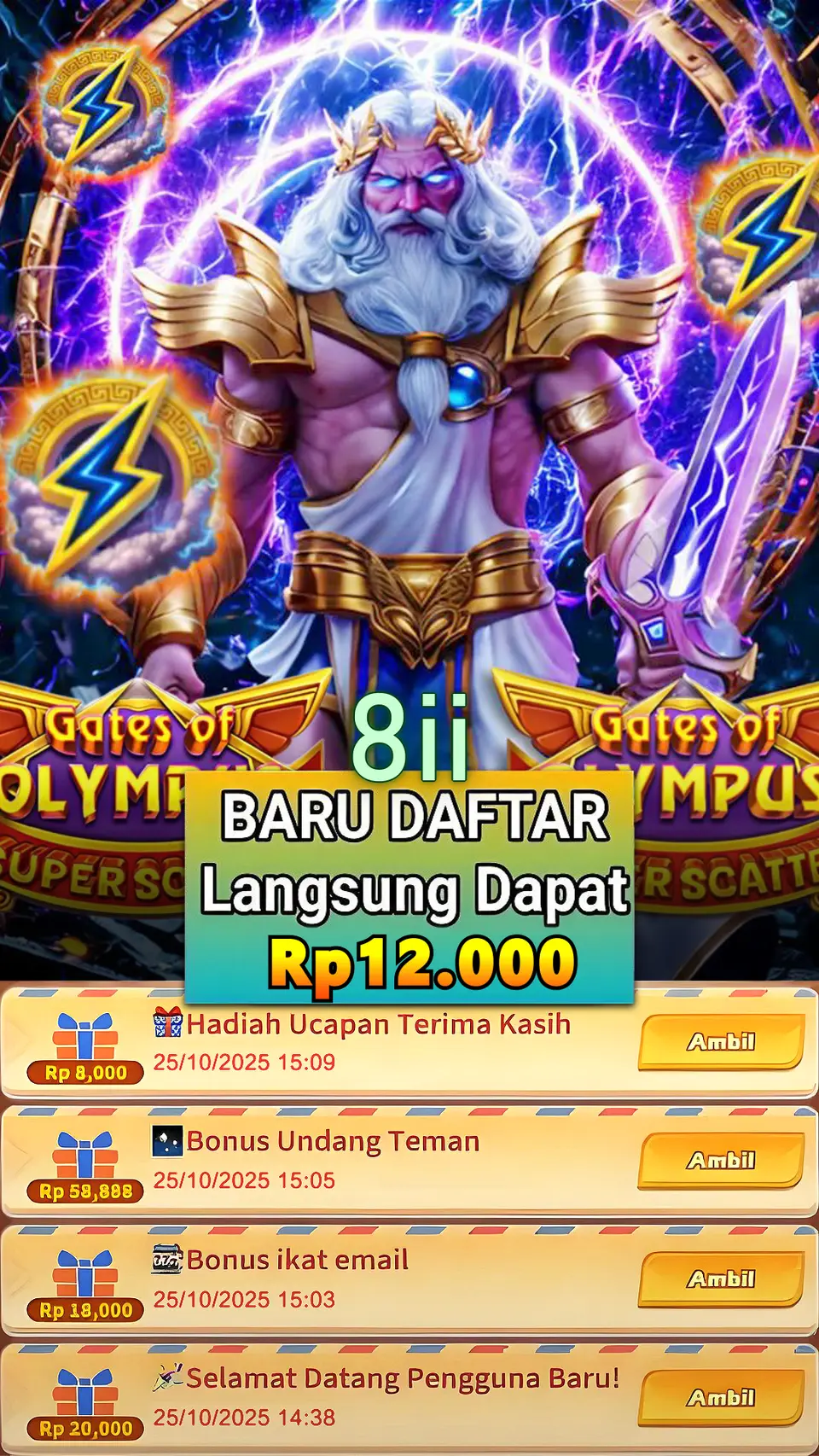 8ii Masuk